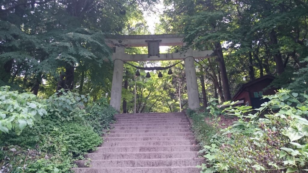 宝登山神社 奥宮の鳥居