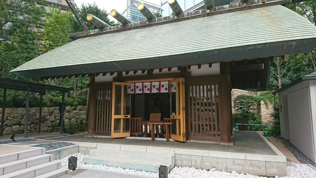 六本木 天祖神社 御社殿